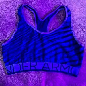 Blue Under Armor Racerback Sportsbra